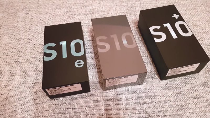 UNBOXING, Распаковка Samsung Galaxy S10e, S10,