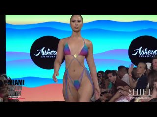 ASHERAH SWIM 4K _ ft VIRGINIA SANHOUSE _ Bikini swimwear fashion show _ Miami swim week 2022