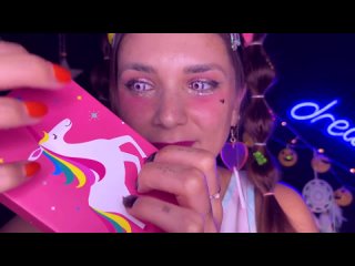 [ASMR Miss Mi] ASMR CANDY GIRL 🍭 Does Your Halloween Makeup (Beauty Roleplay, Personal Attention, German/Deutsch)