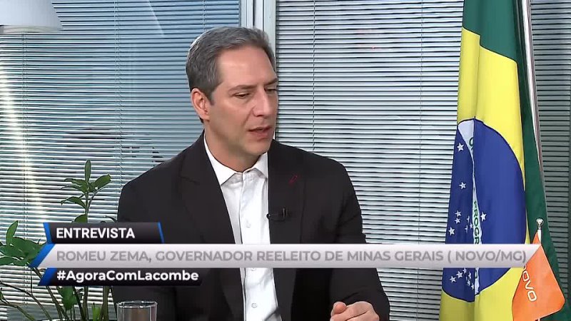 RedeTV - Romeu Zema explica como está trabalhando pela reeleição de Bolsonaro: “PT não gosta de Minas”