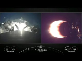 Четырнадцатый рекордный успешный полет ускорителя Falcon 9 B1058 11 сентября 2022