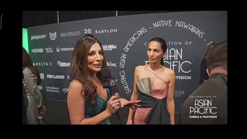 elodie yung interview at celebration of asian pacific cinema & television