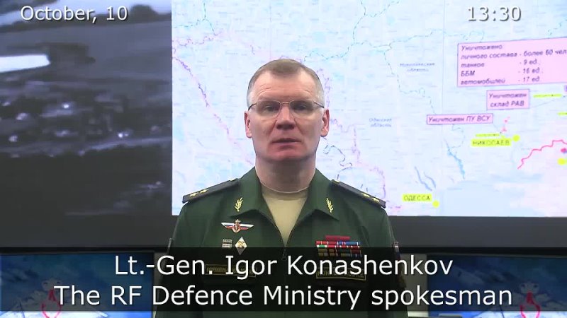 Russian Ministry of Defense Briefing Summary and Highlights of the Russian Military