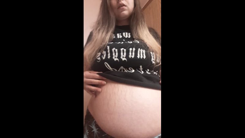 Huge Pregnant Belly Lotion