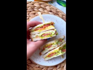 Сэндвич на завтрак