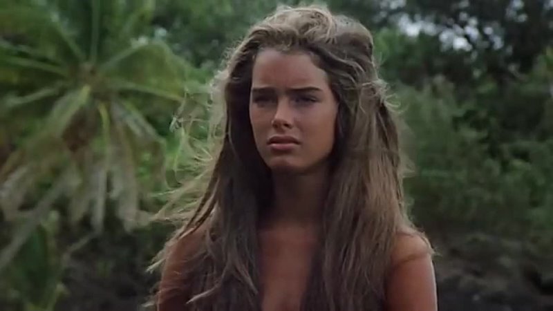 Blue Lagoon. Brooke Shields and Christopher Atkins