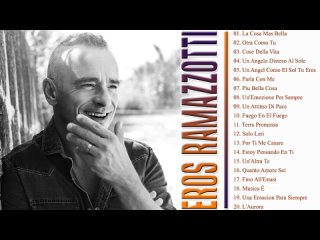 Top 20 songs Eros Ramazzotti greatest hits full album - Eros Ramazzotti mix - Eros Ramazzotti 2021 (2)