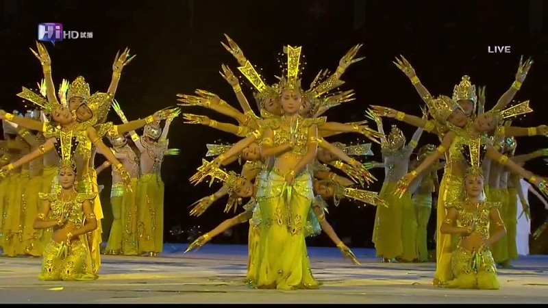 Chinese Hearing Impaired Dancers Thousand Hand