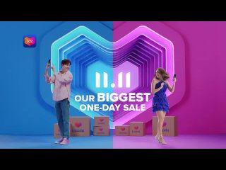 Join our Lazada Queen Kathryn Bernardo and our Regional Brand Ambassador Lee Min Ho for #