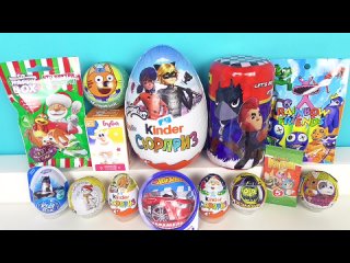 [Alex KinderToys] СЮРПРИЗ MIX! Леди Баг и Супер-кот, Brawl Stars, Rainbow Friends, Буба, DC Unboxing Kinder Surprise