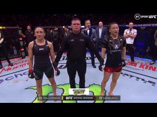 That Gay Bitch — Zhang Weili submits Carla Esparza to regain