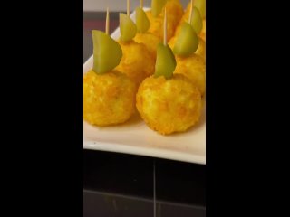 Картофельно-сырные шарики с начиной