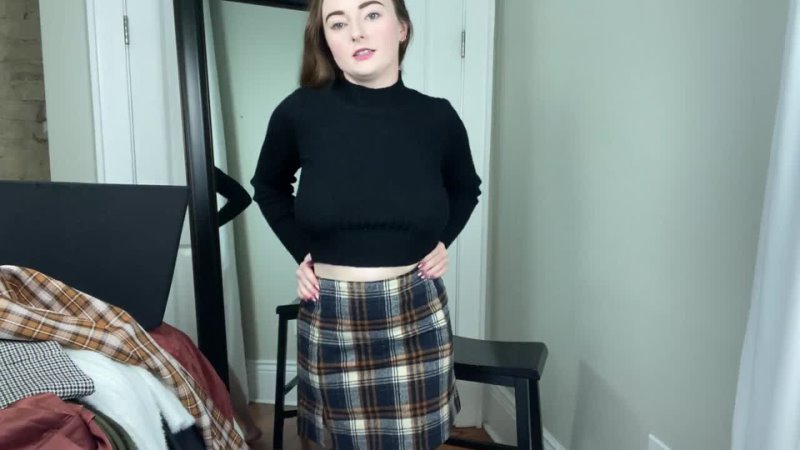 Fall Clothing Haul, Short Skirts and Sweaters Jessie St.