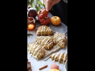 Deliziosi panini alla zucca 👌🏻🎃🍁🎃🍂🎃 Вкусные булочки с тыквой
