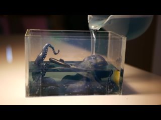 How to Make a Kraken Diorama   Polymer Clay   Epoxy resin