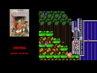 All NES Games. Все Игры на Денди - 19. Probotector - неизвестный шутан от Konami