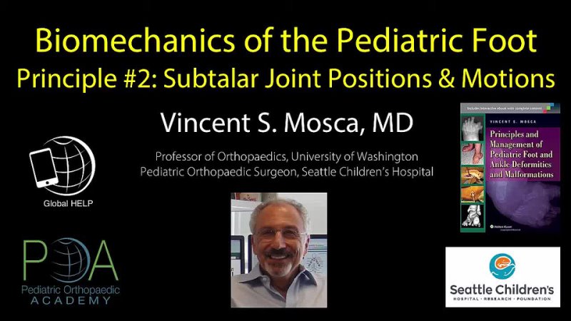 Biomechanics Of The Pediatric Foot Principle 02 Subtalar Joint Positions