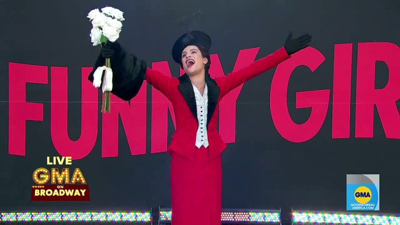 Lea Michele and cast of Funny Girl perform Don t Rain on My Parade l