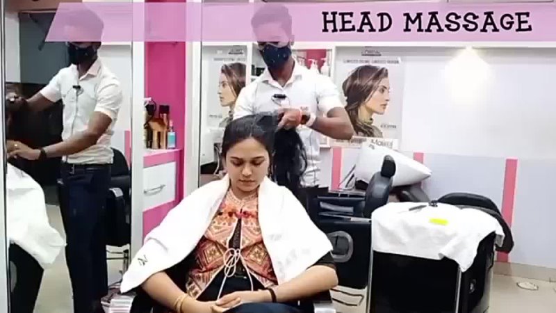 Hair Head massage , Neck massage, Back massage by Nabi Unisex Salon (