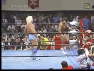 Ric Flair vs. Ricky Steamboat - AJPW Excite Series 1982 - Day 19 ()
