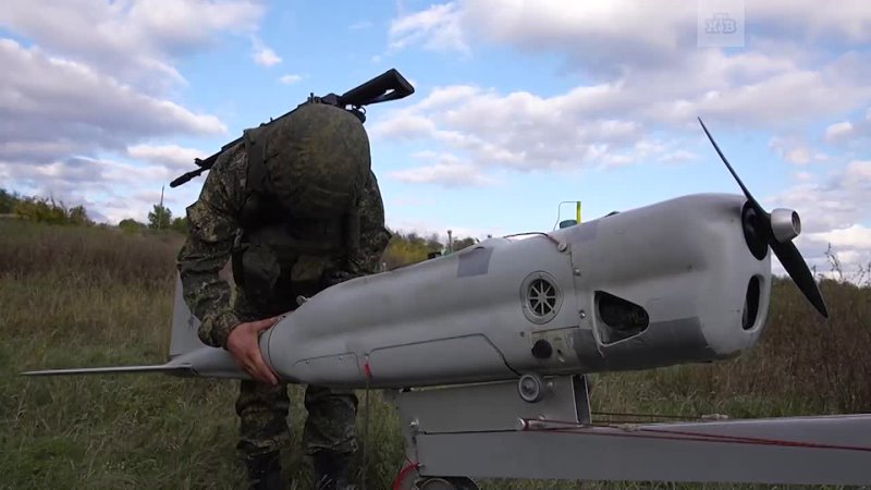 Работа беспилотников «Орлан-10» в спецоперации на Украине
