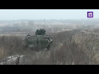 🇷🇺💪🏻Мобилизованные осваивают современные бронетранспортеры БТР-82А на полигонах.