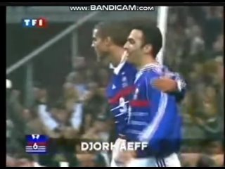 ОЧЕ-2000 г. Франция-Андорра-2-0. Юрий Джоркаефф гол.  года