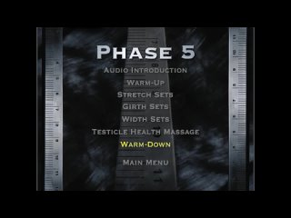Matters of Size - Penis Enlargement Exercise Program - Phase 5
