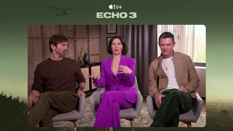 Michiel Huisman, Jessica Ann Collins, and Luke Evans tease the Echo 3