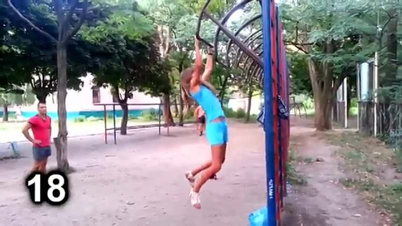 street workout girl