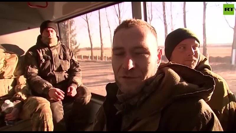 Российские военнослужащие, освобождённые из украинского