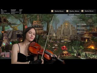 🎼✌️ Музыка из игр на скрипке с Maria Moon ✌️🎼