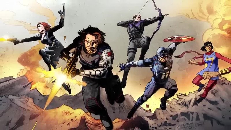 Marvels Avengers Official The Winter Soldier Combat