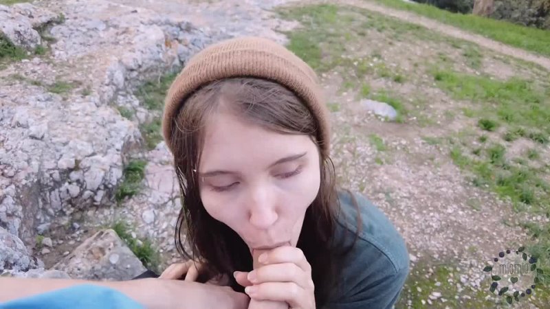 Almost getting Caught with a Dick in my Mouth on Top of a Beautiful Hill in Athens MioMioUwU - Beautiful Babes