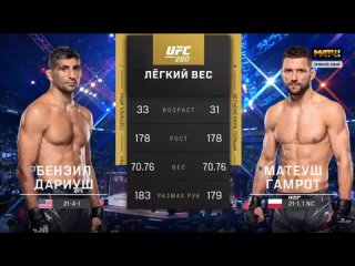 UFC 280  Дариуш / Гамрат