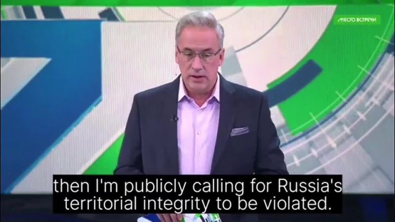 Russian TV host Andrei Norkin comments on freedom of speech