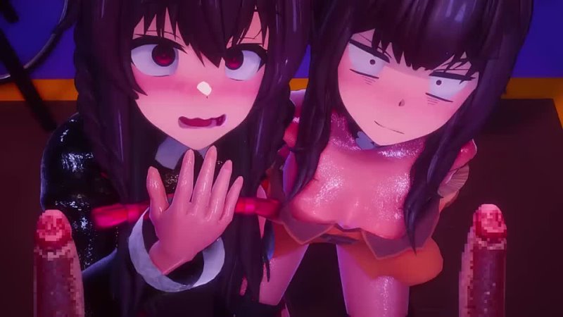 Helloween Anime Girls Fuck Rape MMD R-18 3D Hentai Cosplay