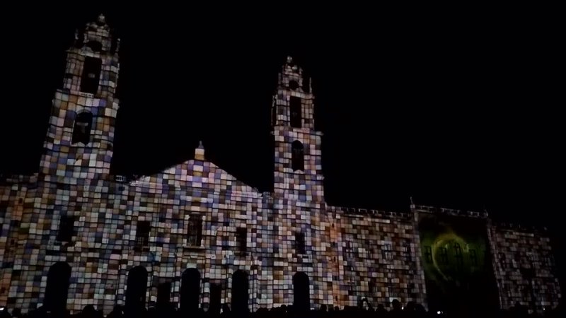 Videomapping of the 300th anniversary of Convent of Mafra