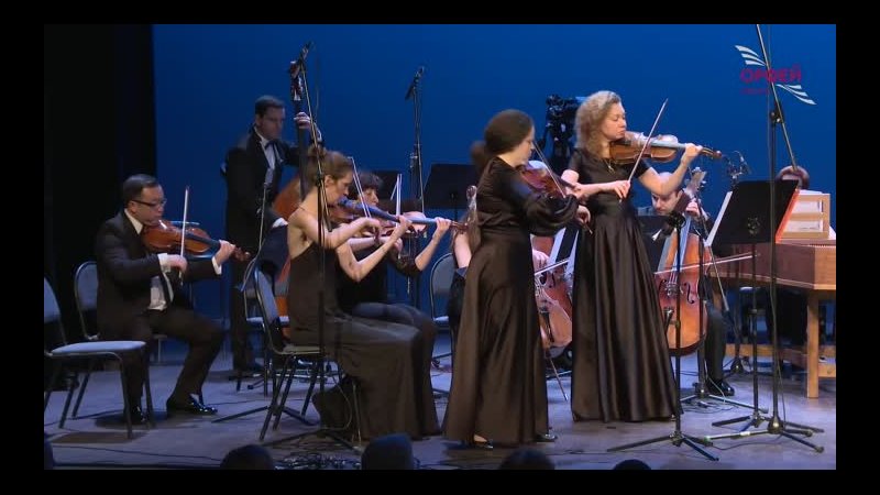 Antonio Vivaldi. Concerto for 4 violins in B minor, RV 580. Chamber orchestra «Musica Viva»