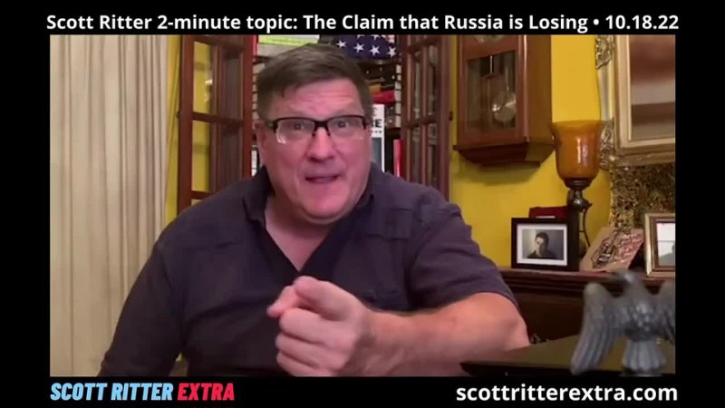 Scott Ritter Two Minute Topic: The Claim that Russia is