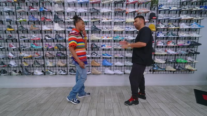 Lil Baby Goes Sneaker Shopping With