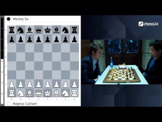 ЖЕМЧУЖИНА Магнуса Карлсена! Чемпион ИГНОРИРУЕТ Принципы Шахмат с Королем в Центре Доски! Шахматы (1080p)