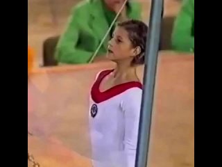 Легендарная петля  советской гимнастки Ольги Корбут!