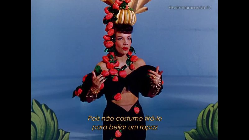 Carmen Miranda The Lady in The Tutti frutti Hat ( Legendado