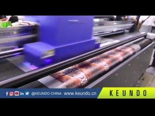 Принтер UV LED гибридный Keundo SQ-1800HUV, 180см, Ricoh Gen5