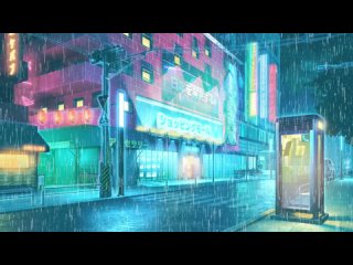 Rainy Japanese Street 🌧 No Copyright Lofi Hip Hop Mix 2022 🌧 Sleep Lofi Beats with Rain Sounds