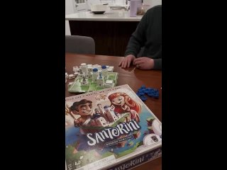 Wedding Ring Fits Perfectly Into a Piece from the Board Game Santorini