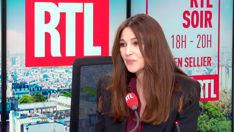 INVITÉ E RTL Monica Bellucci Maria Callas et Anita