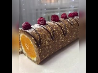 Очень вкусное и эффективное лакомство, мои просто в восторге - Рулет с мандаринами