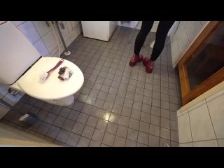 [Aurikatariina] Dirty Bathroom Cleaning ASMR